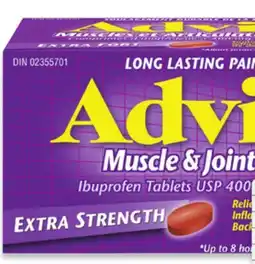 Walmart Advil Muscle & Joint Extra Strength offer