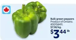 Walmart Bulk Green Peppers offer