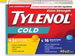 Walmart Tylenol Cold 40s or Cold offer