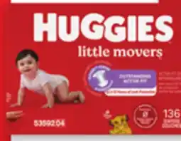 Walmart Huggies mega colossal pack offer