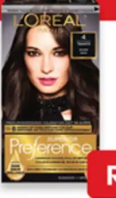 Walmart L'Oréal Paris Preference hair colour offer