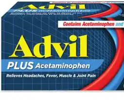 Walmart Advil PLUS Acetaminophen offer