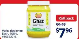 Walmart Verka desi ghee offer