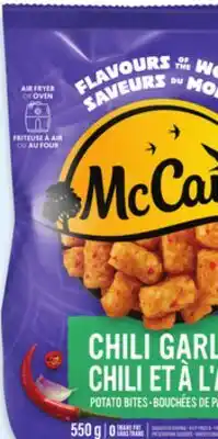 Walmart McCain Chili Garlic Potato Bites 550 g offer