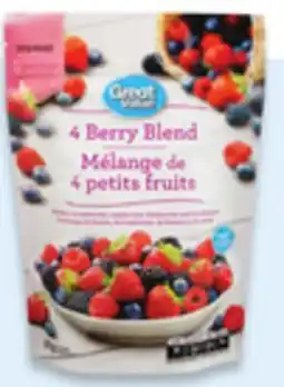Walmart Great Value frozen fruit offer
