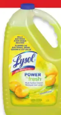 Walmart Lysol all-purpose cleaner offer