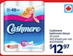 Walmart Cashmere bathroom tissue offer