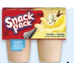 Walmart Snack Pack pudding 4-pack offer