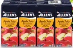 Walmart Allen's or Minute Maid apple juice boxes offer