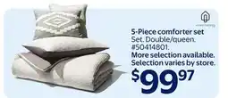 Walmart 5-Piece comforter set offer