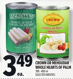 Metro CROWN OR MEHOUDAR WHOLE HEARTS OF PALM offer