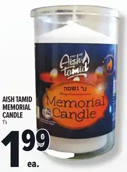 Metro AISH TAMID MEMORIAL CANDLE offer