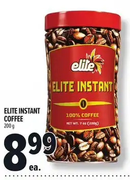 Metro ELITE INSTANT COFFEE offer