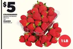 Independent Grocer STRAWBERRIES, 1 LB offer