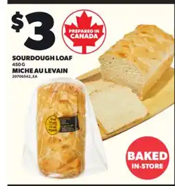 Independent Grocer SOURDOUGH LOAF, 450 G offer