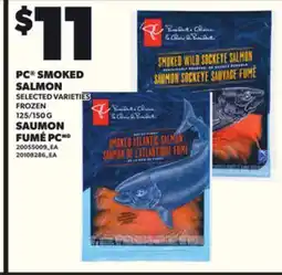 Independent Grocer PC SMOKED SALMON, 125/150 G offer