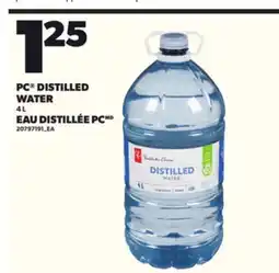 Independent Grocer PC DISTILLED WATER, 4 L offer