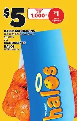 Independent Grocer HALOS MANDARINS, 2LB offer