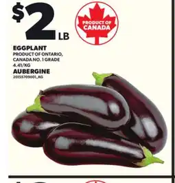 Independent Grocer EGGPLANT offer