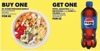 Loblaws IN-STORE PREPARED BOWLS, 345-400 G offer