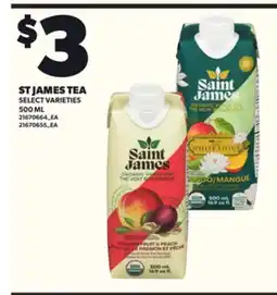 Loblaws ST JAMES TEA, 500 ML offer