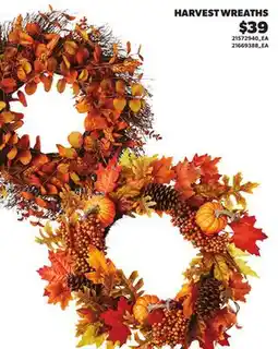Loblaws HARVEST WREATHS offer