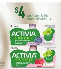 Loblaws ACTIVIA EXPERT, 4 x 100 g offer