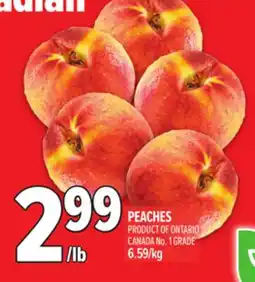 Metro PEACHES offer