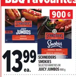 Metro SCHNEIDERS SMOKIES offer