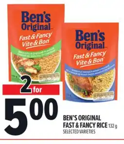 Metro BEN'S ORIGINAL FAST & FANCY RICE offer