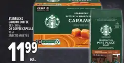 Metro STARBUCKS GROUND COFFEE OR COFFEE CAPSULE offer
