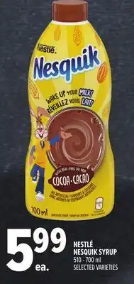 Metro NESTLÉ NESQUIK SYRUP offer