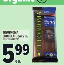 Metro THEOBROMA CHOCOLATE BARS offer