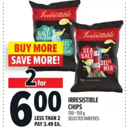 Metro IRRESISTIBLE CHIPS offer