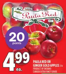 Metro PAULA RED OR GINGER GOLD APPLES offer