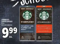 Metro STARBUCKS COFFEE CAPSULE offer