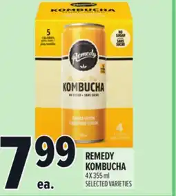 Metro REMEDY KOMBUCHA offer