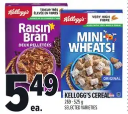 Metro KELLOGG'S CEREAL offer
