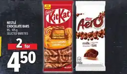 Metro NESTLÉ CHOCOLATE BARS offer