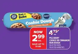 Metro PILLSBURY COOKIE OR CINNAMON BUN DOUGH offer