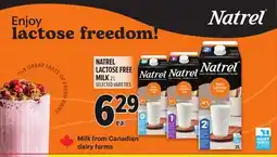Metro NATREL LACTOSE FREE MILK offer