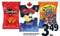 Metro RUFFLES, DORITOS OR CHEETOS offer