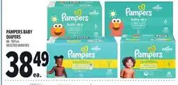 Metro PAMPERS BABY DIAPERS offer