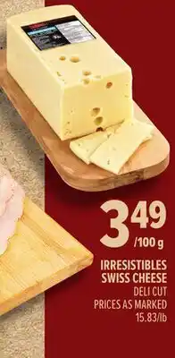 Metro IRRESISTIBLES SWISS CHEESE offer
