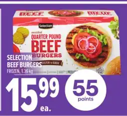 Metro SELECTION BEEF BURGERS offer