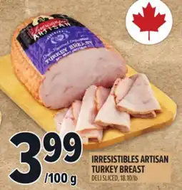 Metro IRRESISTIBLES ARTISAN TURKEY BREAST offer