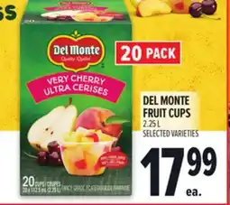 Metro DEL MONTE FRUIT CUPS offer