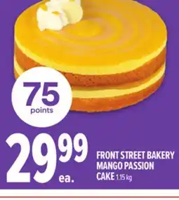 Metro FRONT STREET BAKERY MANGO PASSION CAKE offer