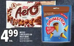 Metro NESTLÉ CHOCOLATES OR MULTI BARS offer