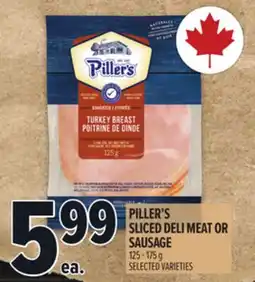 Metro PILLER'S SLICED DELI MEAT OR SAUSAGE offer